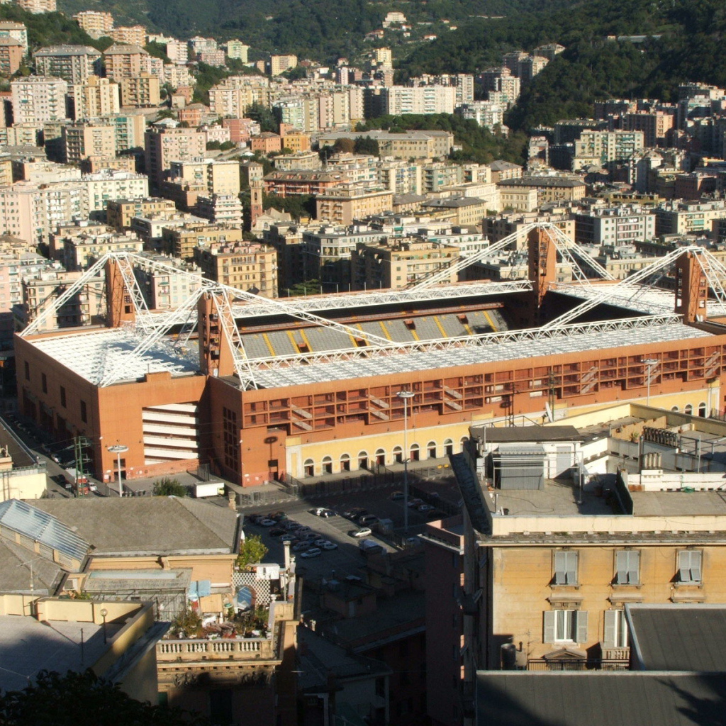 Стадион в Генуе, Италия