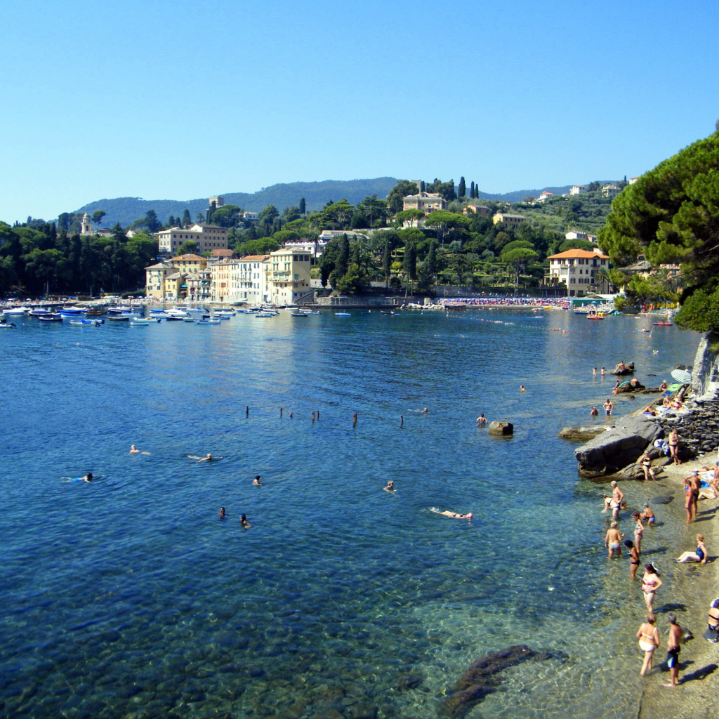 Летний отдых на курорте Рапалло, Италия