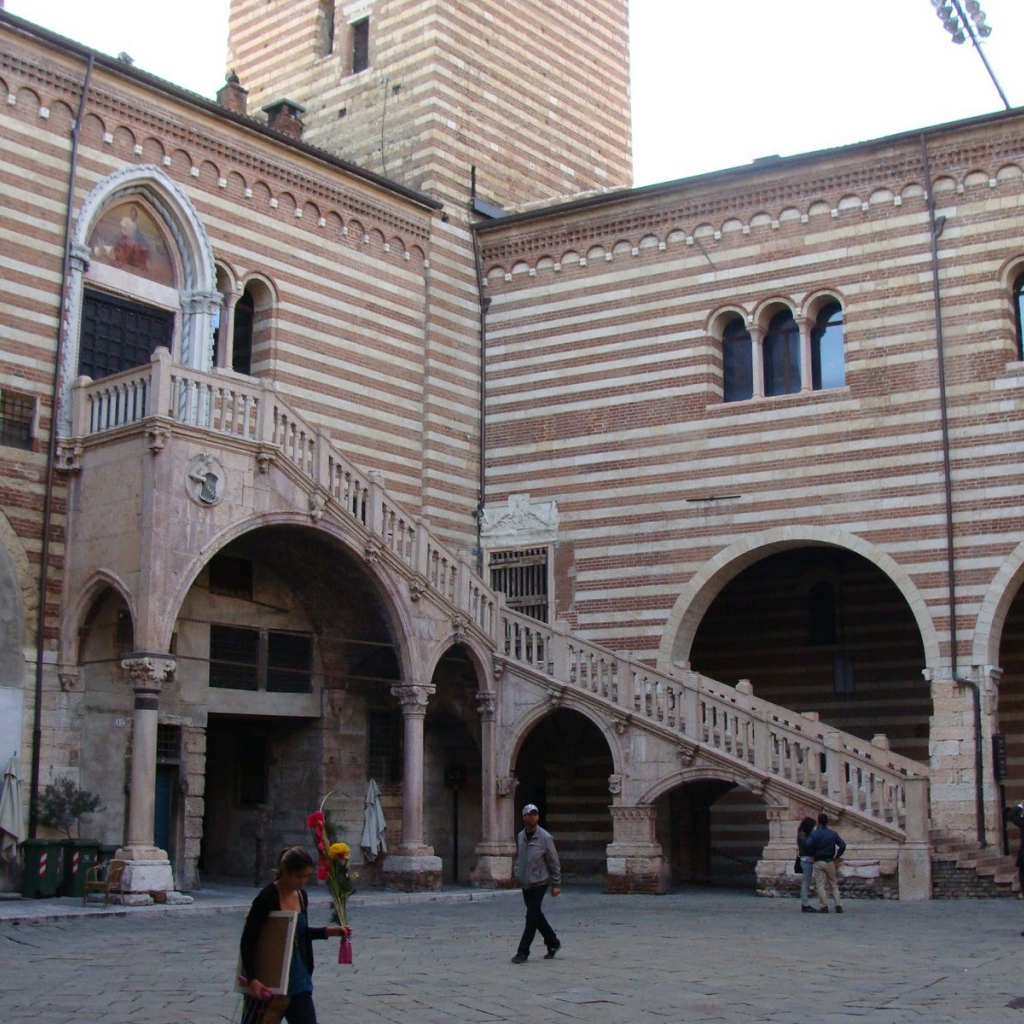 Дом в котором жил Ромео в Вероне, Италия