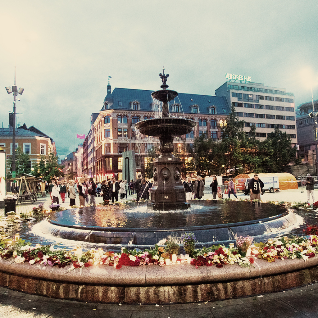 Фонтан в Осло