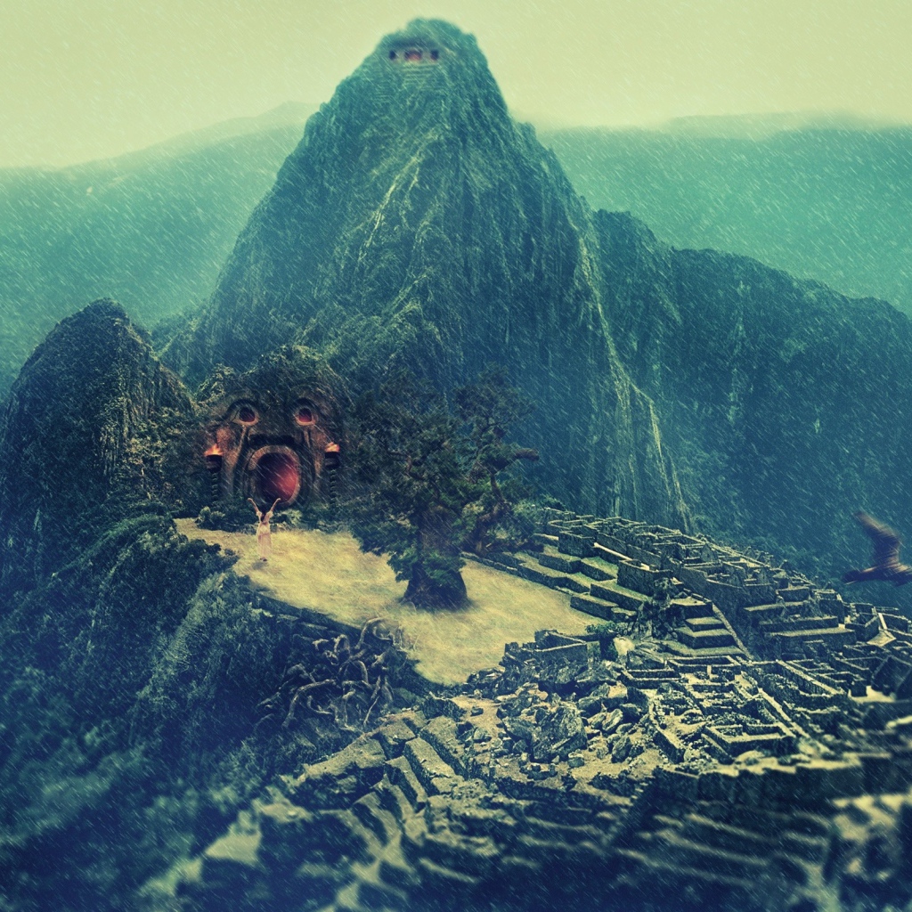 Древний храм в Перу