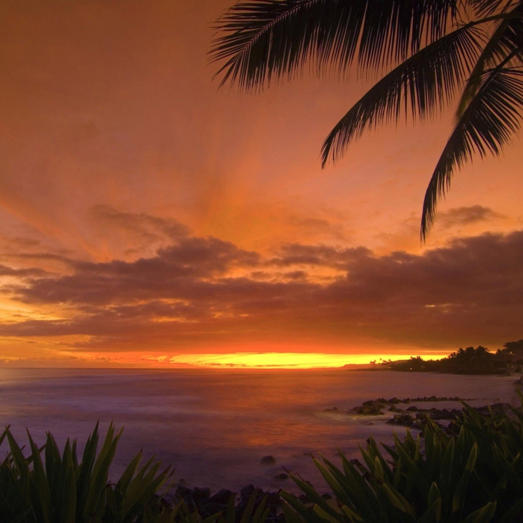 Закат в Перу