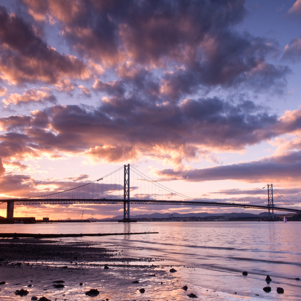 Мост Форт-Роуд в Шотландии