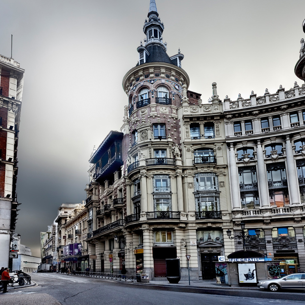 Старинные здания в Мадриде