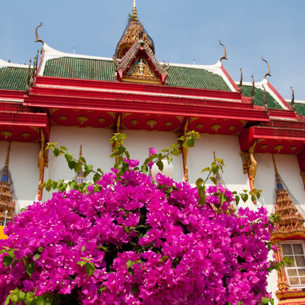 Буддийский храм на курорте Хуа Хин, Таиланд