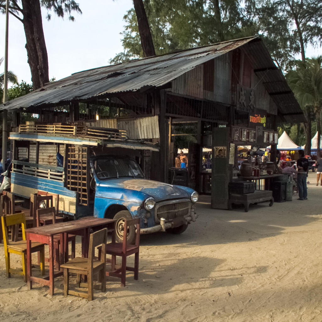 Городской рынок в Пхукете, Таиланд