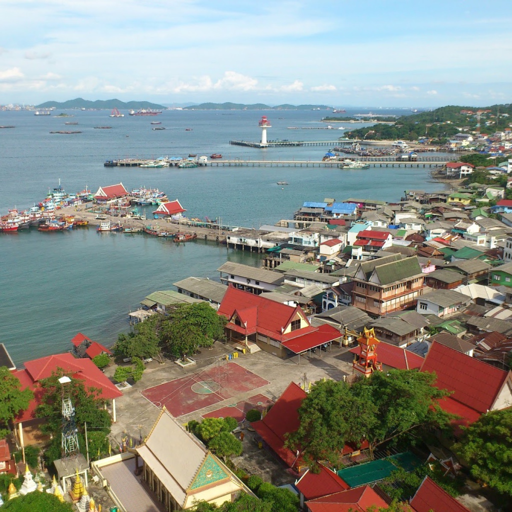 Город на острове Чанг, Таиланд