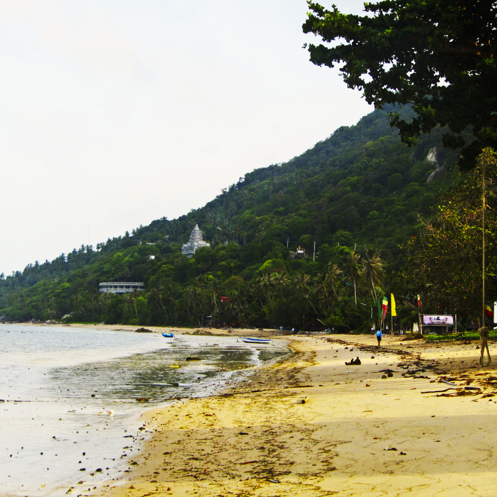 Золотой пляж на острове Панган, Таиланд