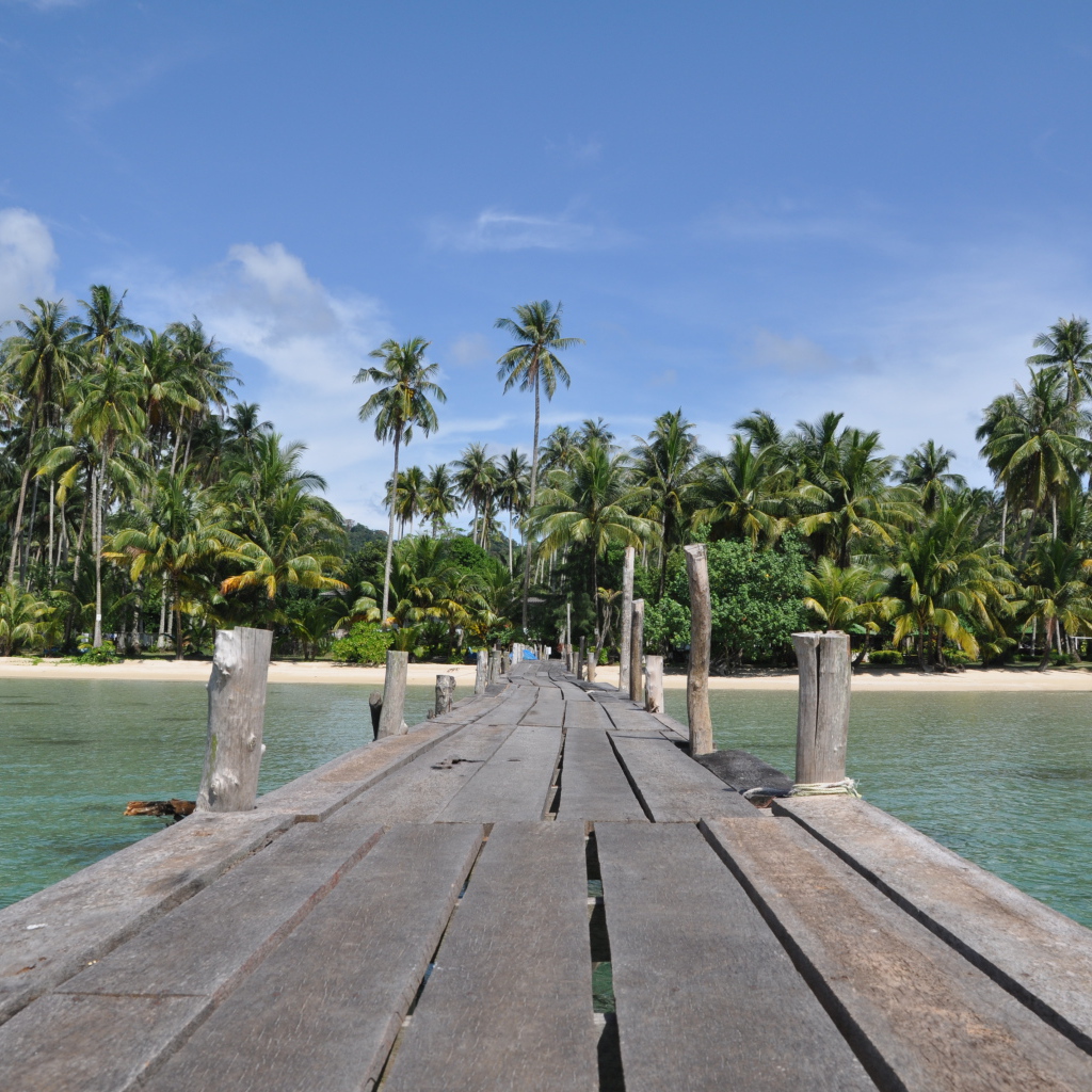 Причал на острове Ко Куд, Таиланд