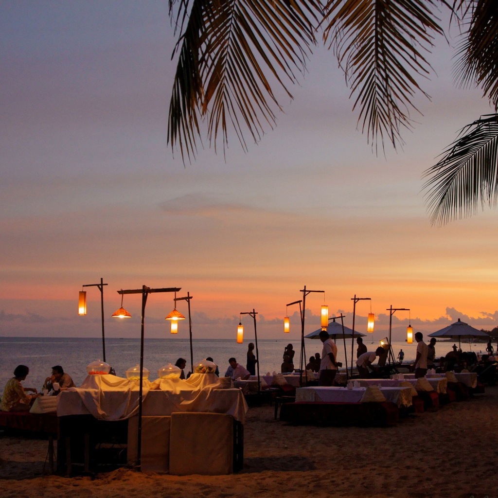 Отдых на пляже на острове Самуи, Таиланд