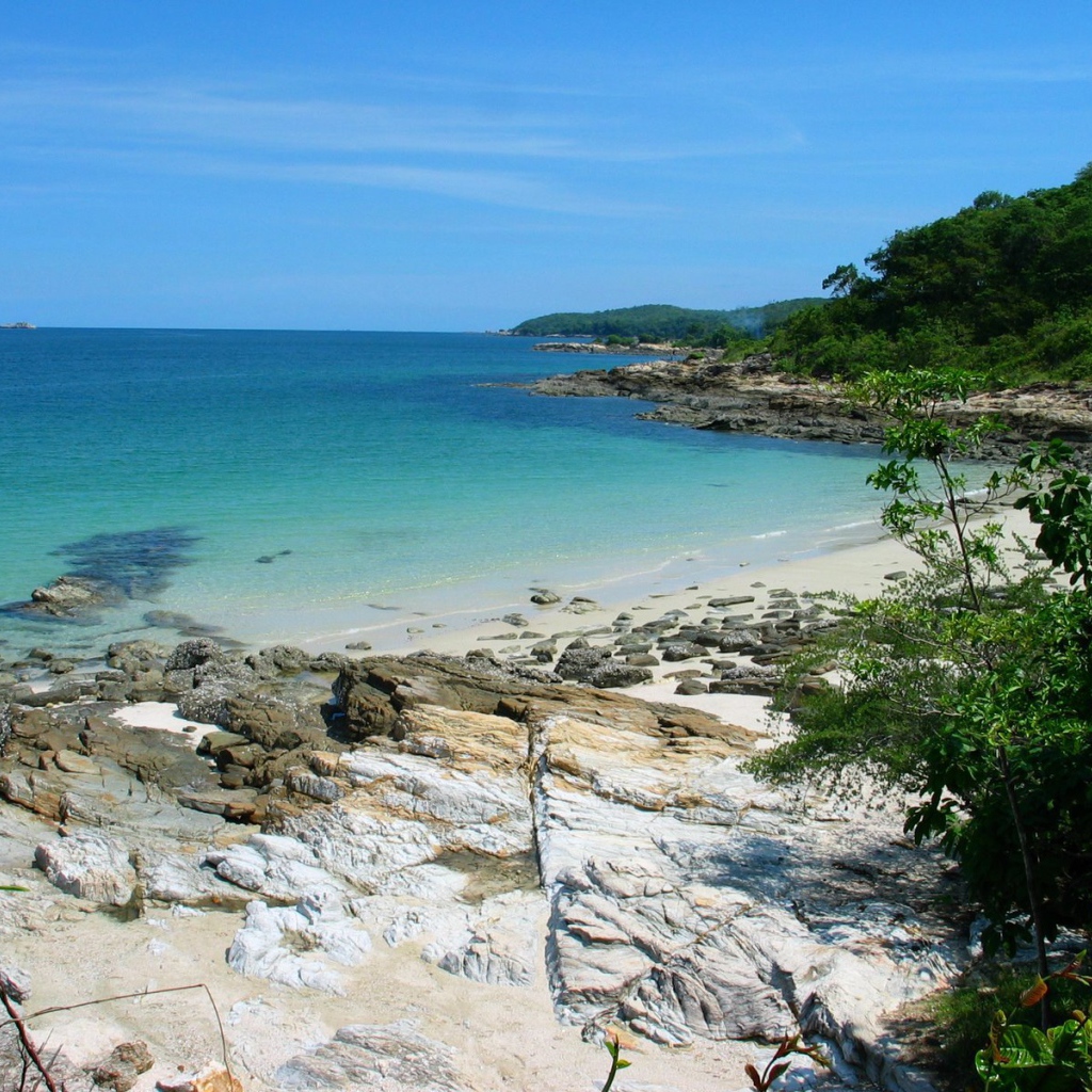 Дикий пляж на острове Самет, Таиланд