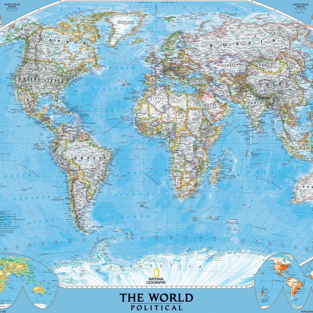 Политическая карта Мира