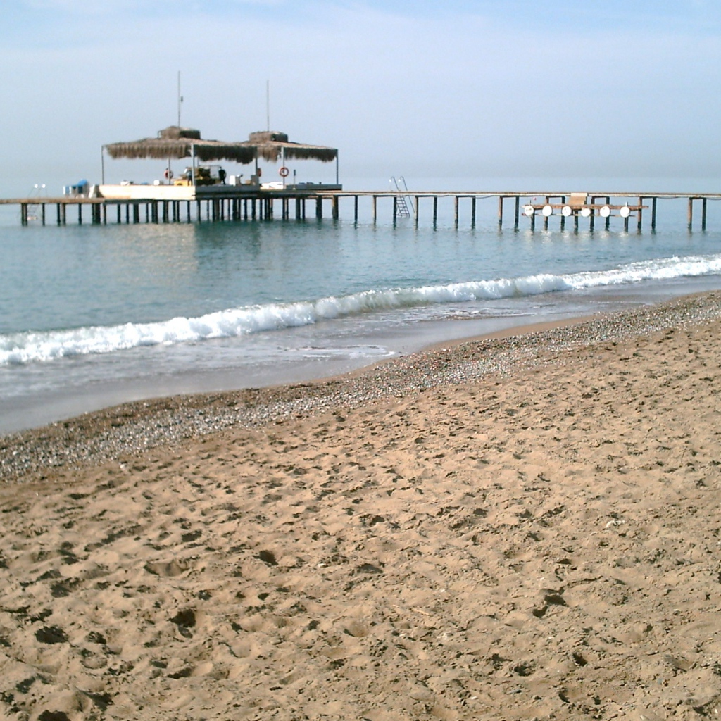 Пляж в Белек, Турция