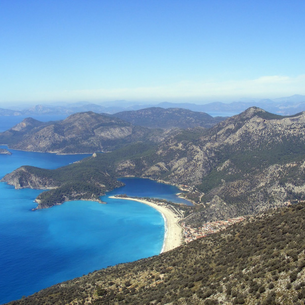 Пляж в Фетхие Турция