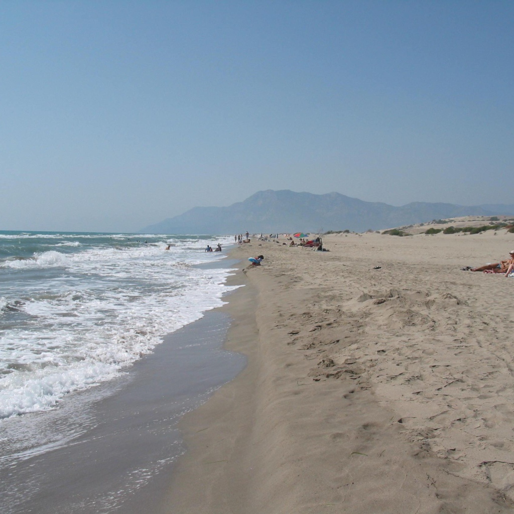 Пляж в окрестностях Эфеса, Турция