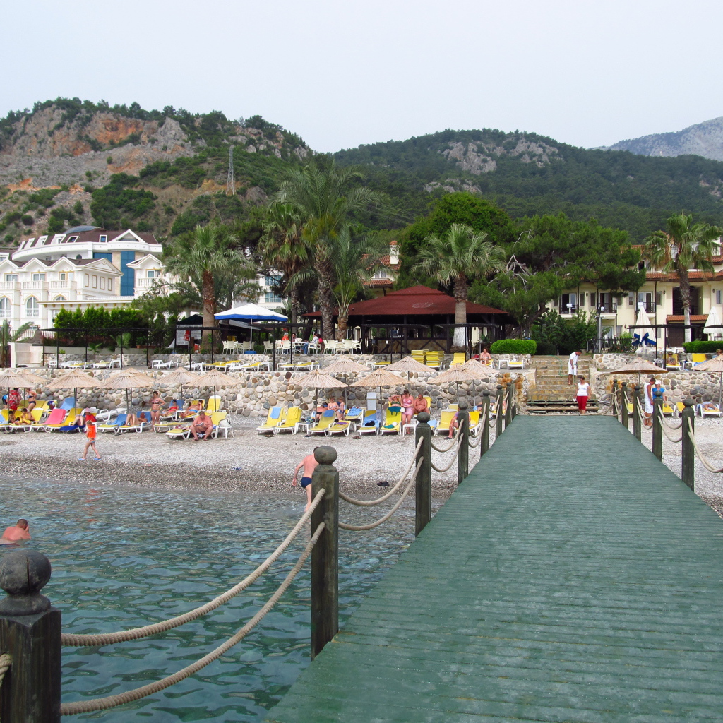 Причал в Кемере, Турция