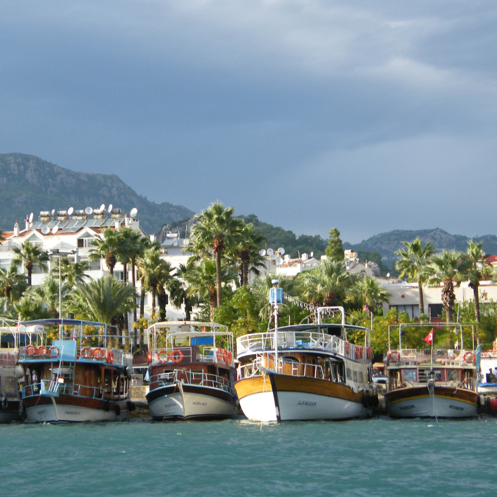 Побережье в Мармарис, Турция
