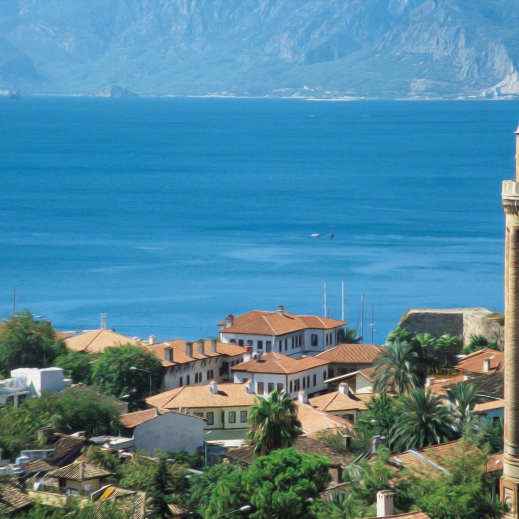 Побережья в Мерсине, Турция