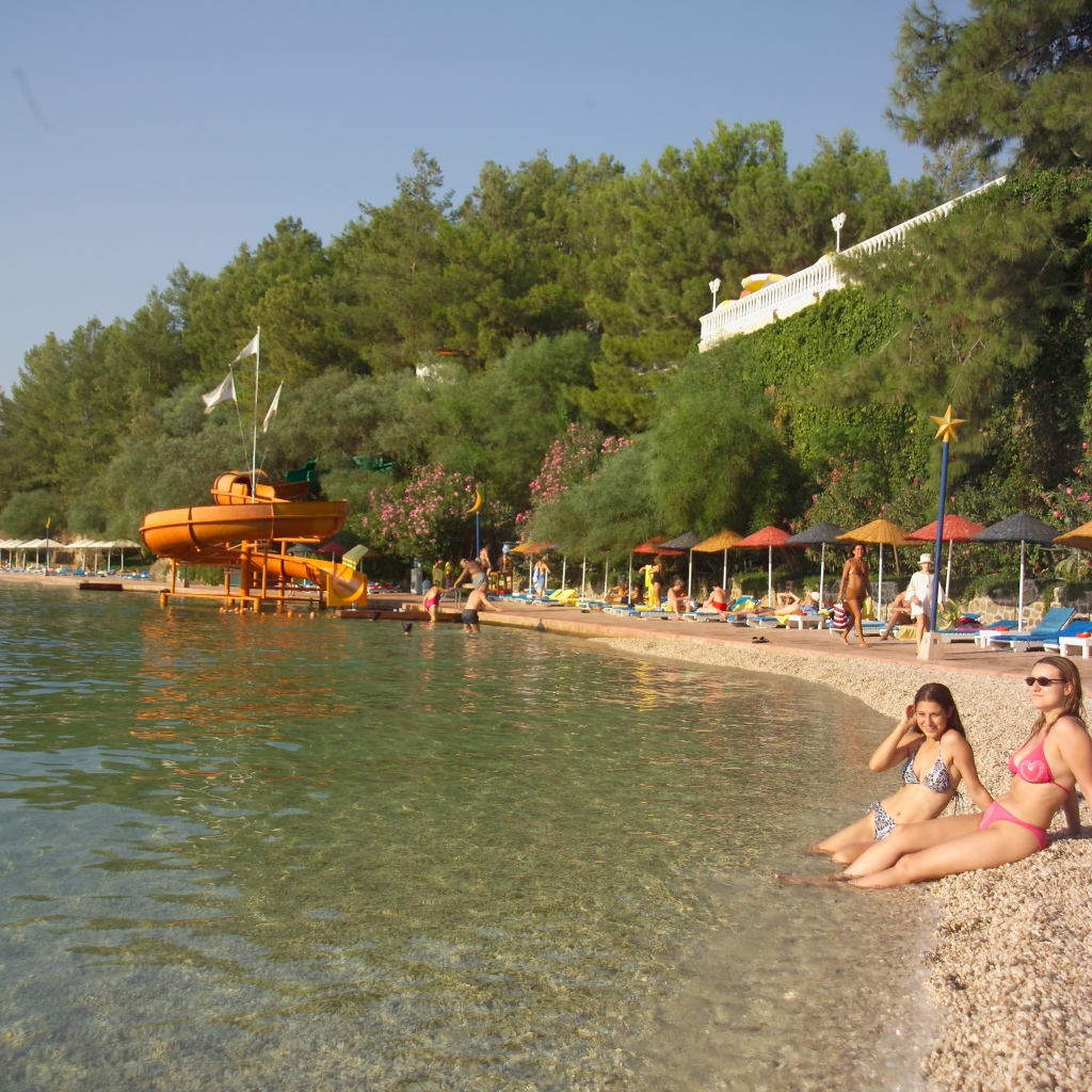 Набережная в Фетхие, Турция