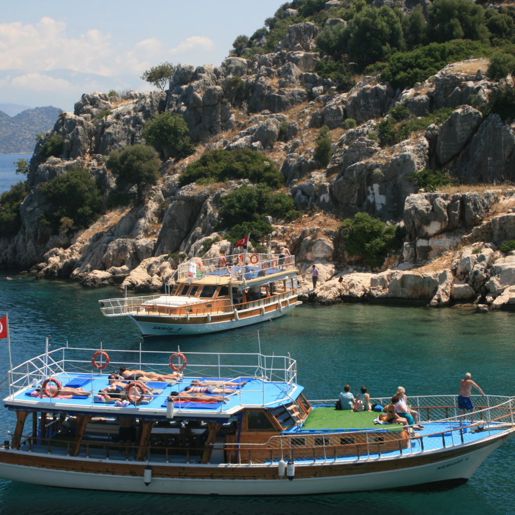 У побережья Фетхие, Турция