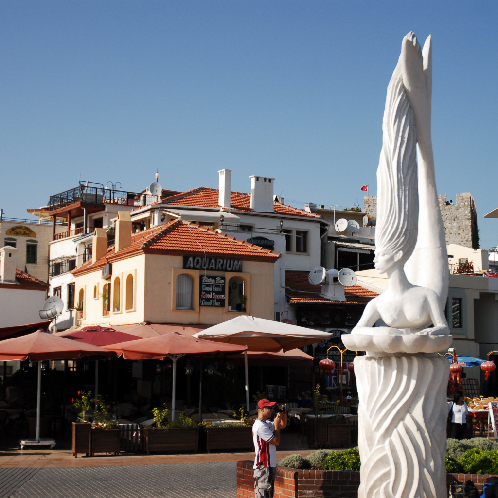 Городские улицы в Мармарисе, Турция