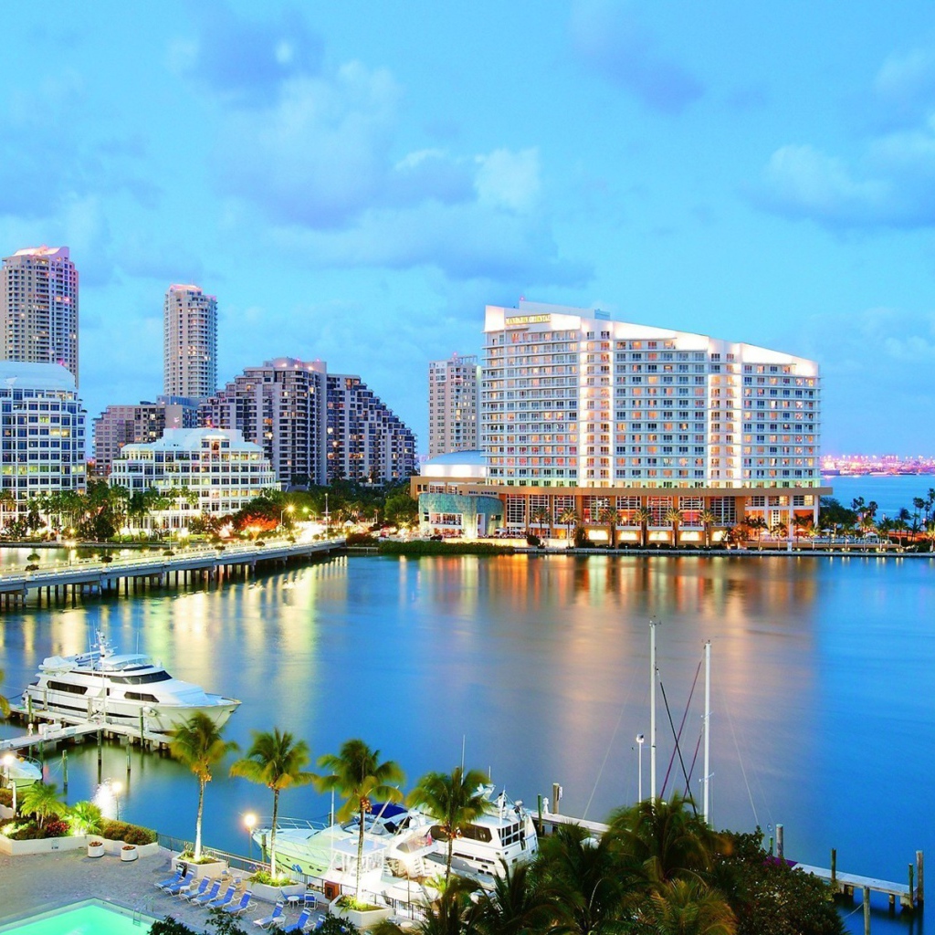 Бухта в Майами