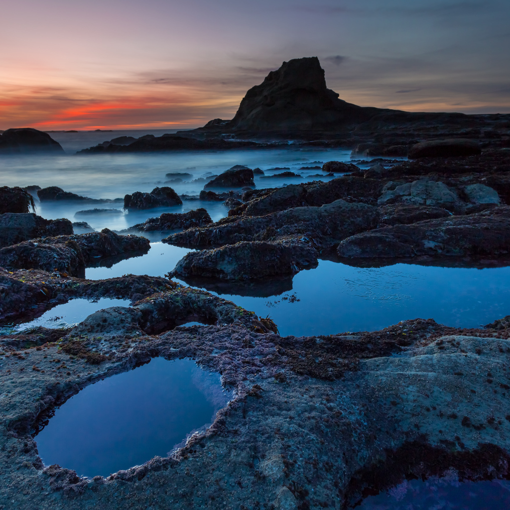 Красивая природа США на закате