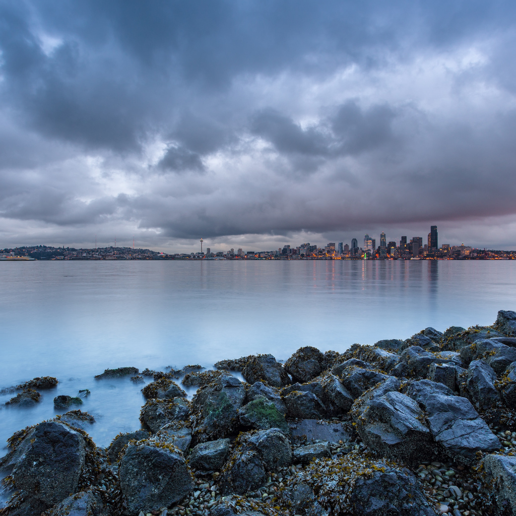 Канун Рождества в Сиэтле, США