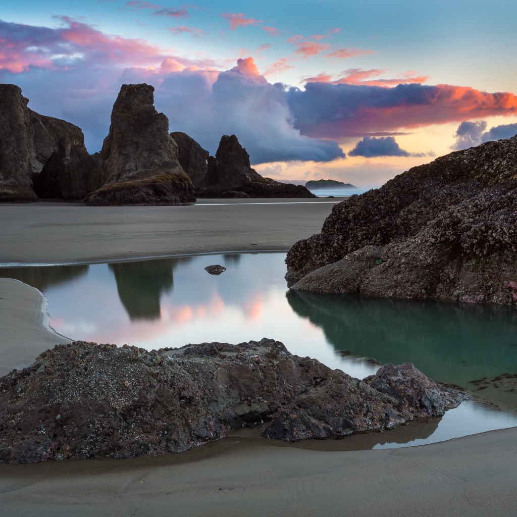 Побережье возле города Бэндон, США