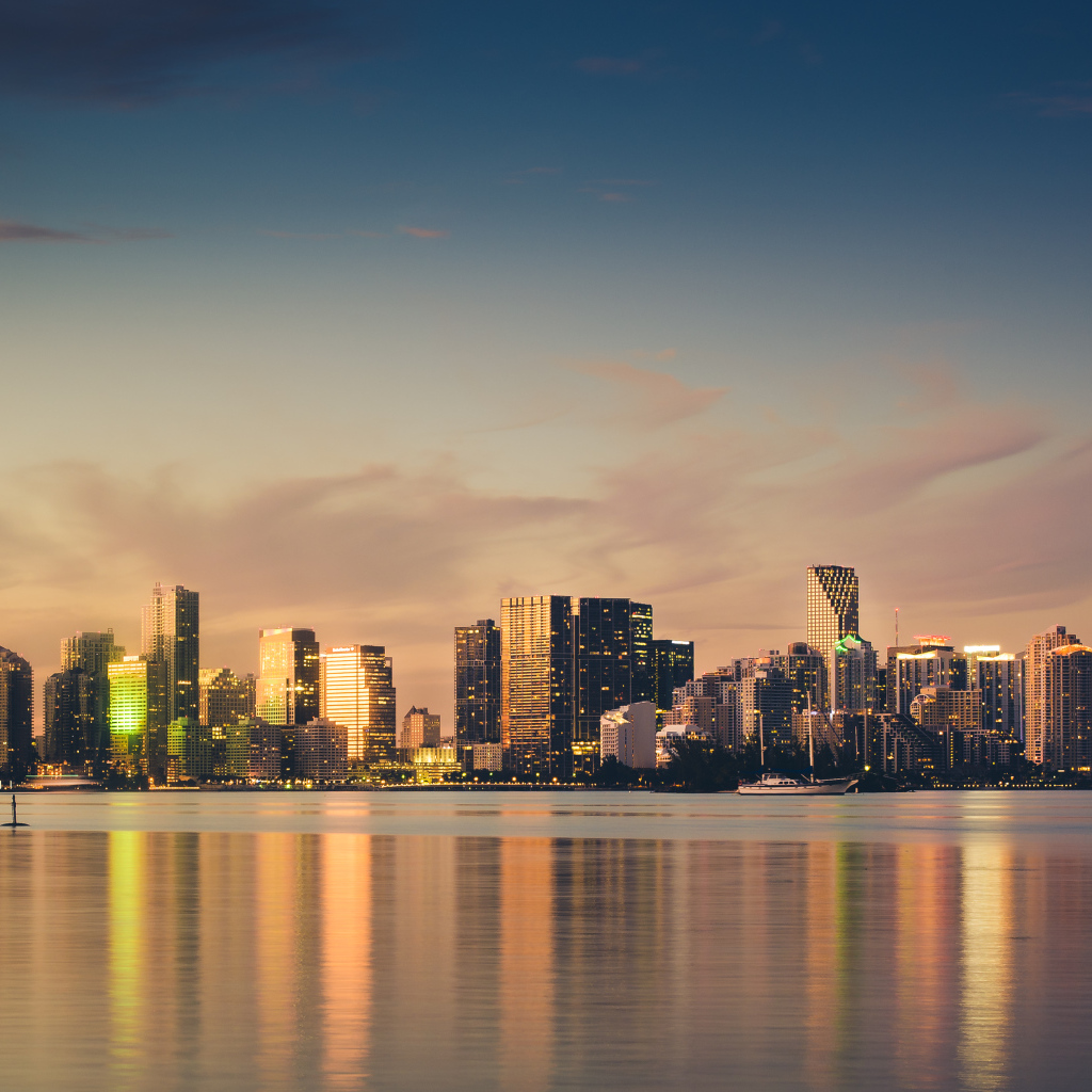 Центр города Майами, США