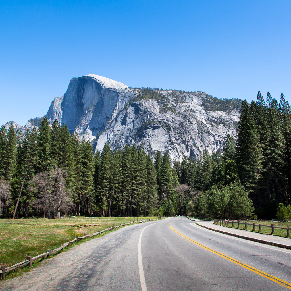 Скала Хаф-Доум, США