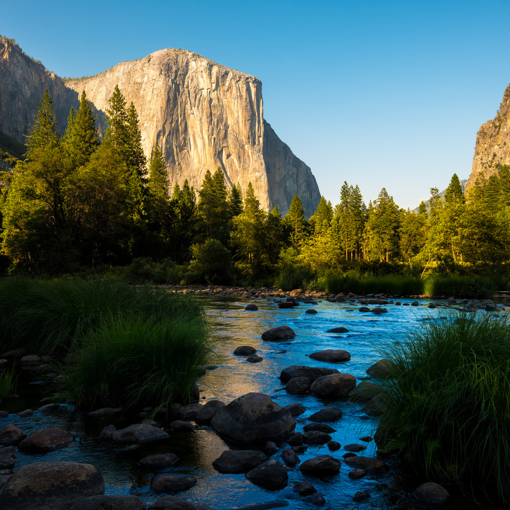 Горная вершина Эль-Капитан, США
