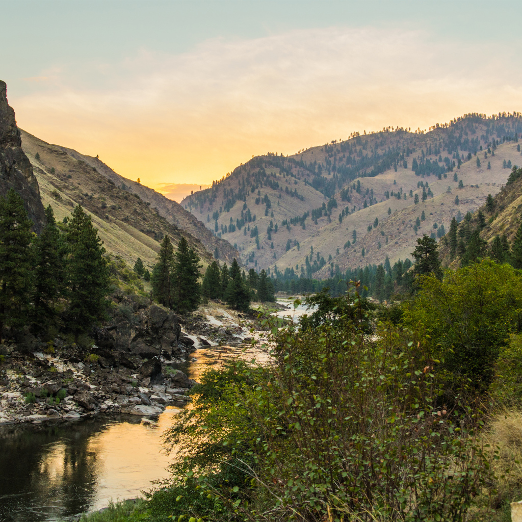 Река Салмон, США