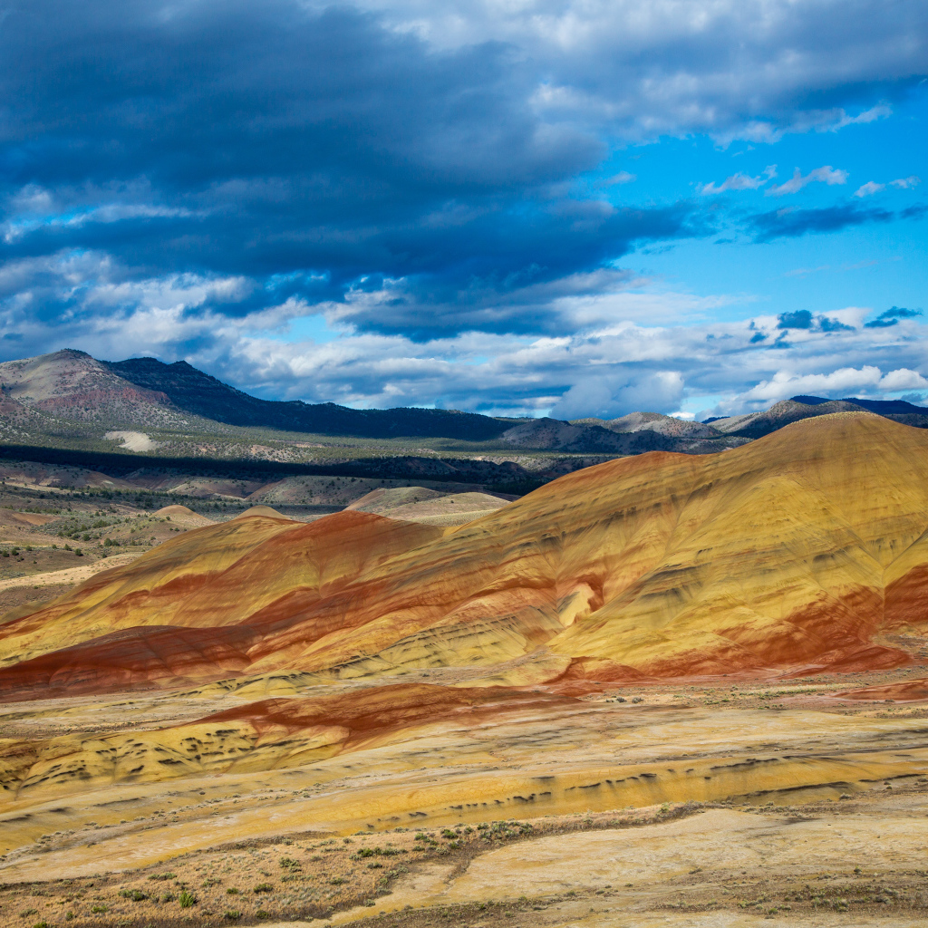 Пейнтед Хилс в Восточном Орегоне, США