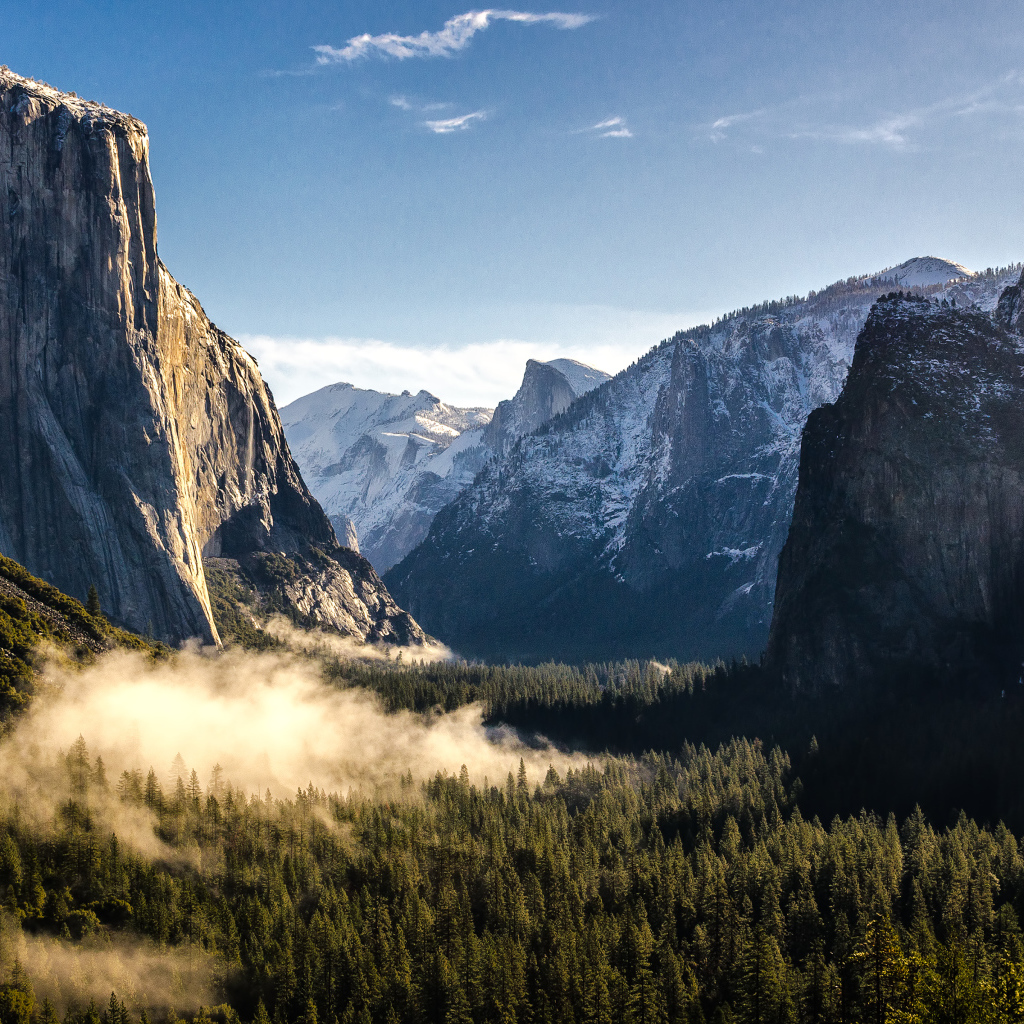 Wonderful Yosemite National Park, California, USA