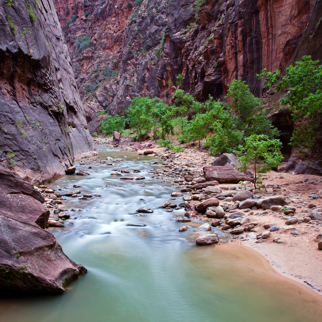 Сионский национальный парк, штат Юта, США