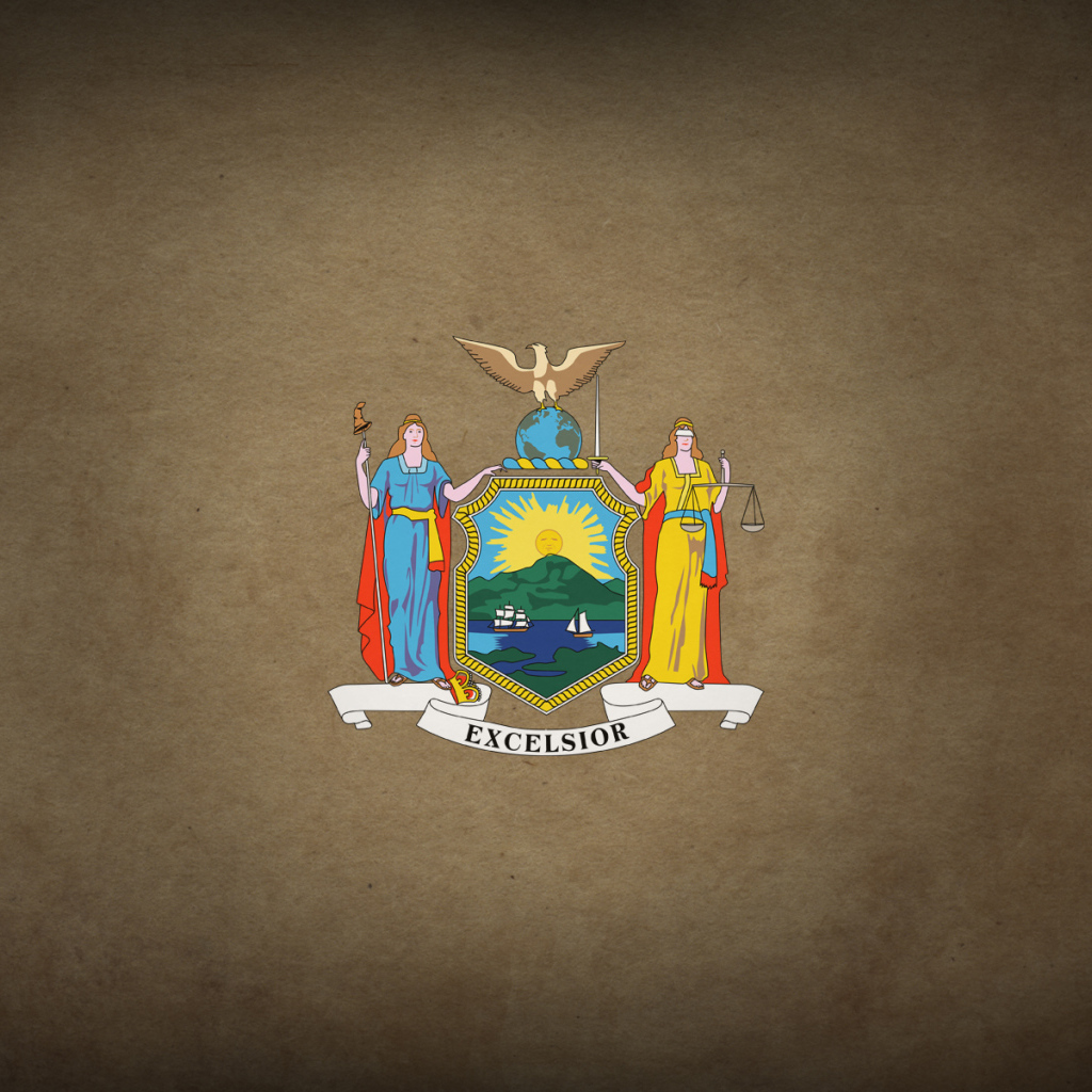 Герб штата нью Йорк