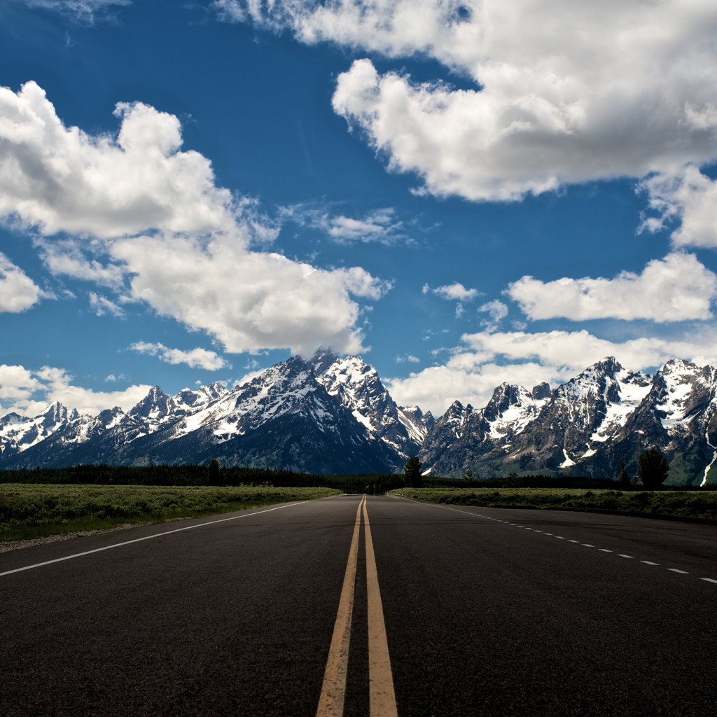 Дорога в Национальном парке США