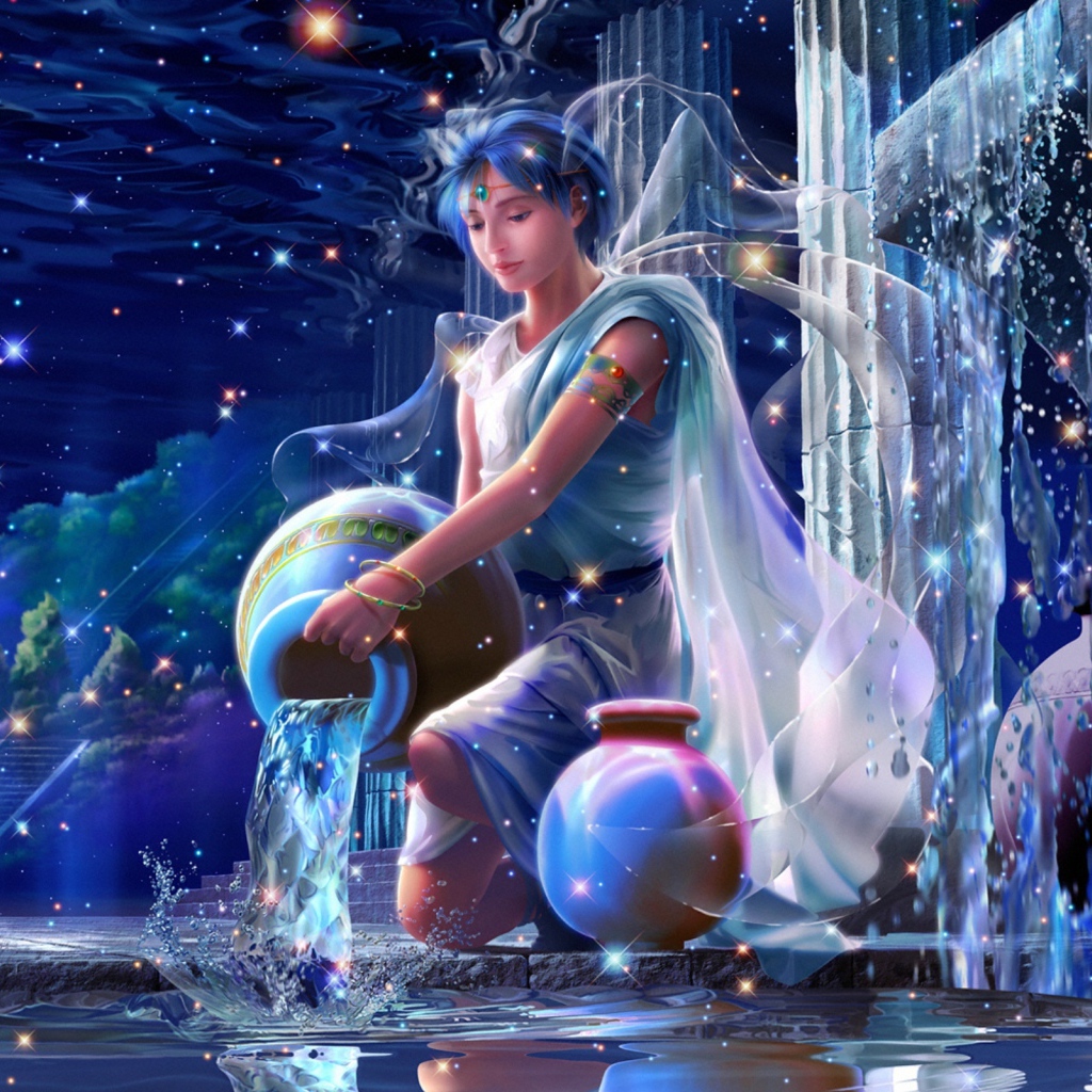 Жрица в храме Водолея