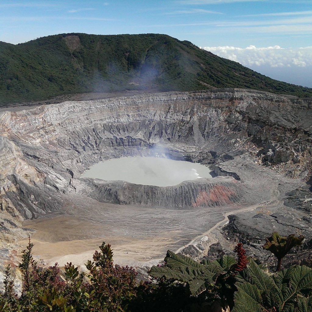 Удивительный вулкан Коста-Рика