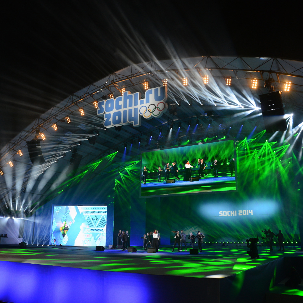 Арена медалистов на Олимпиаде в Сочи