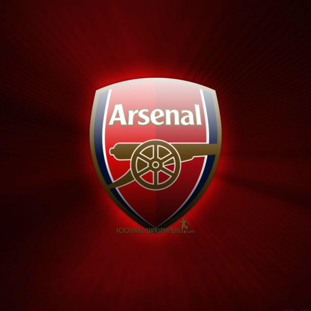 Арсенал на красном фоне