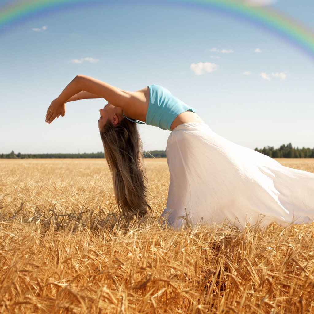 Балерина в поле