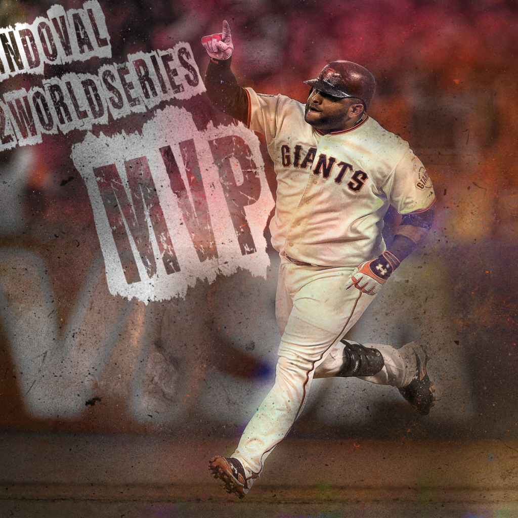 Игрок в бейсбол Пабло Сандовал