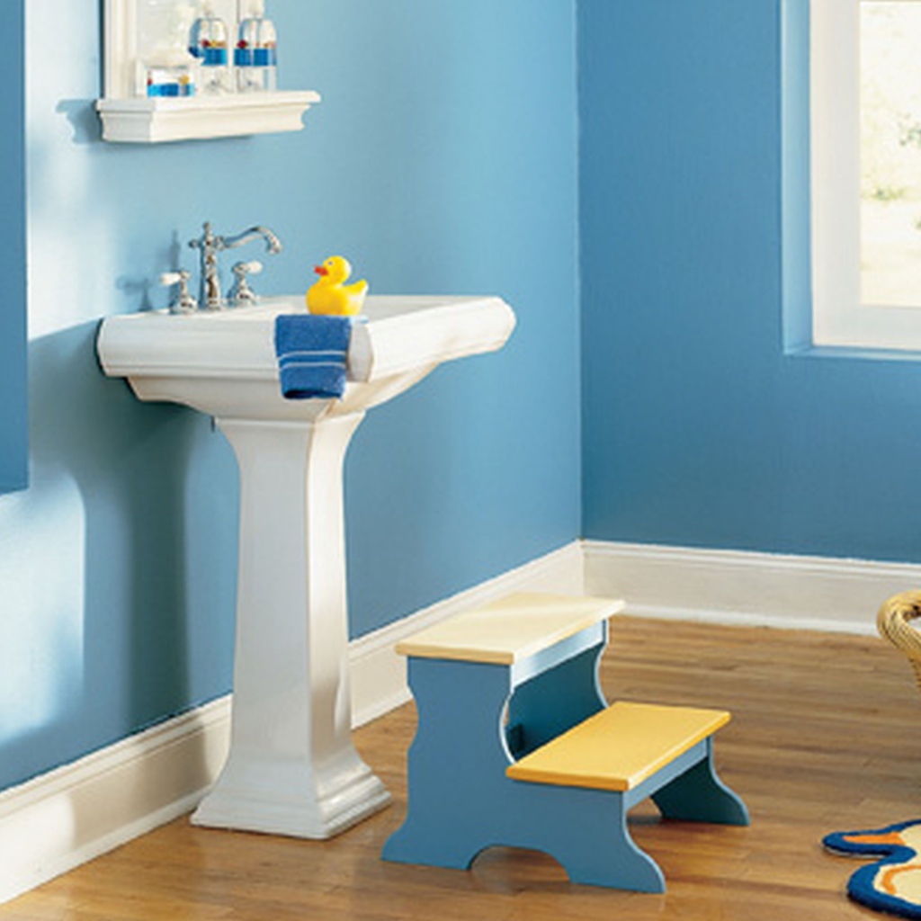 Оформление ванной для детей