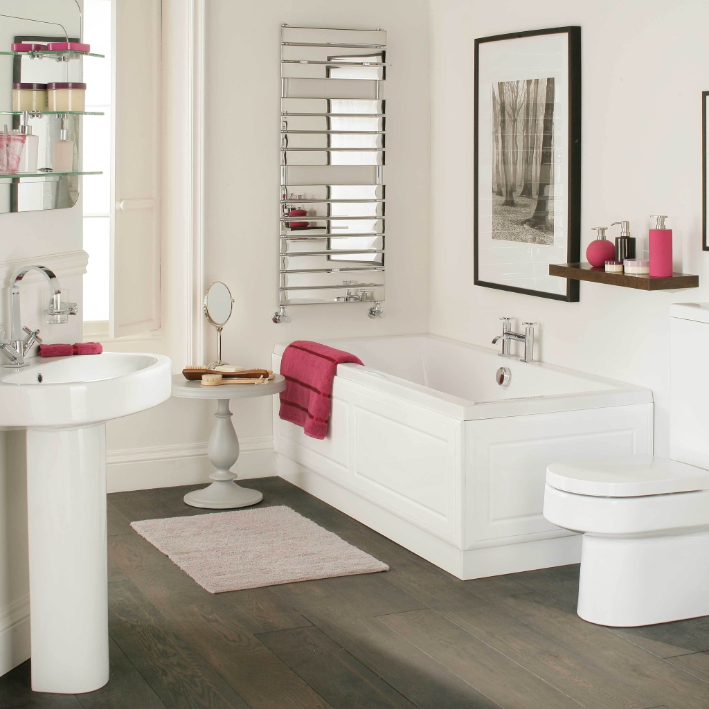 Ванная комната в белом стиле