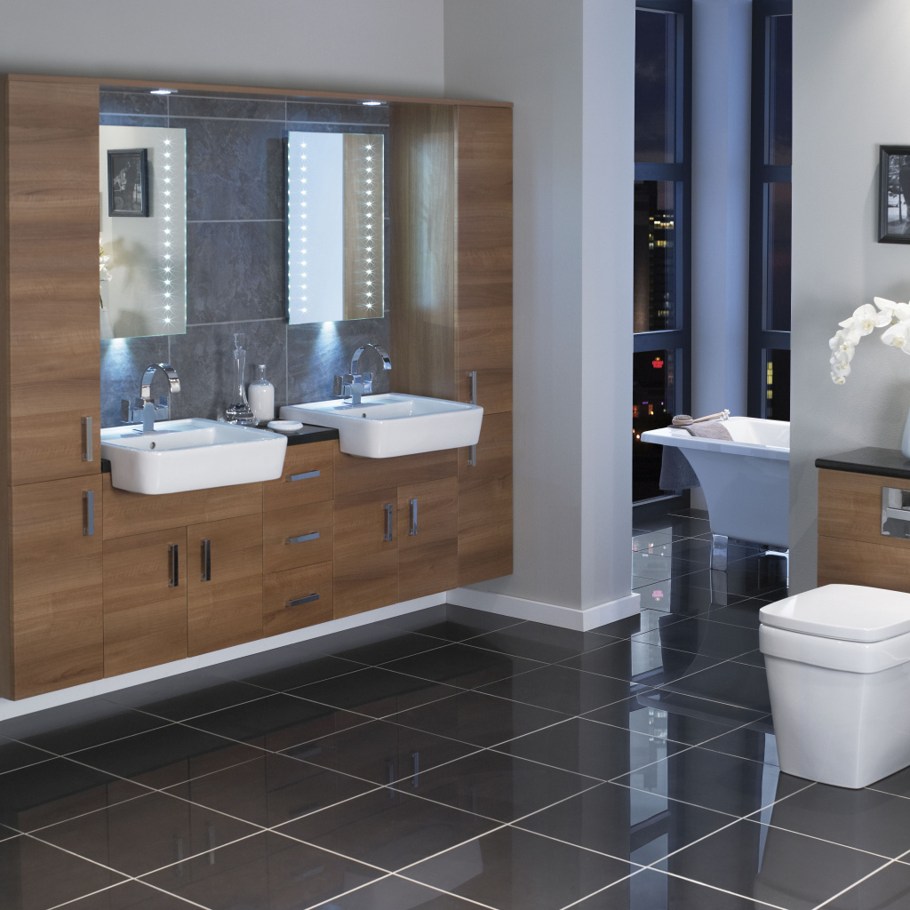 Ванная из двух комнат