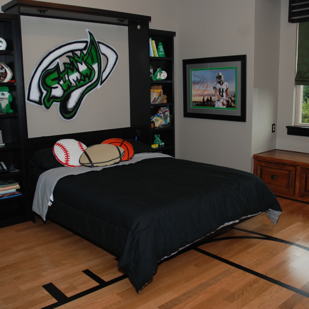 Черный стиль в детской комнате