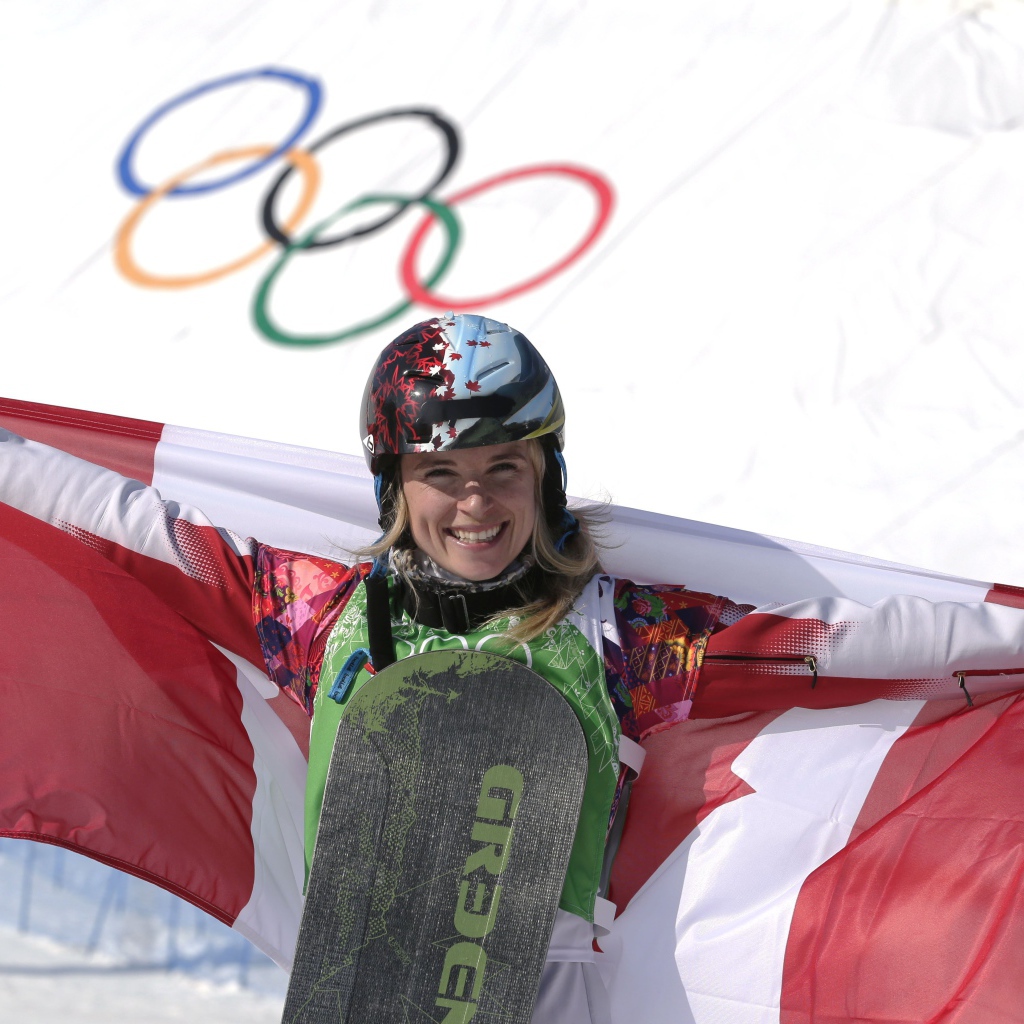 Доминик Мальте канадская сноубордистка серебряная медаль на олимпиаде в Сочи 2014 год