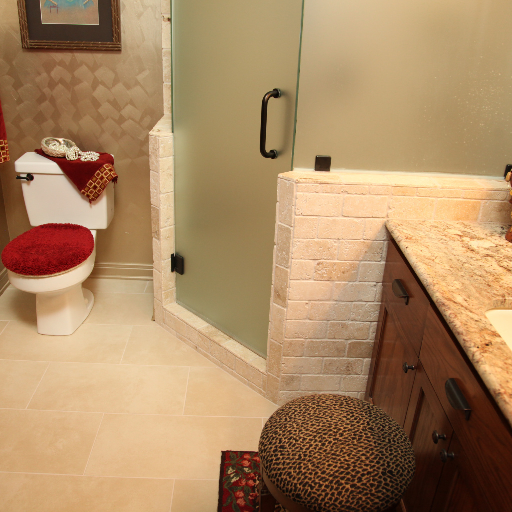 Уютная ванная комната